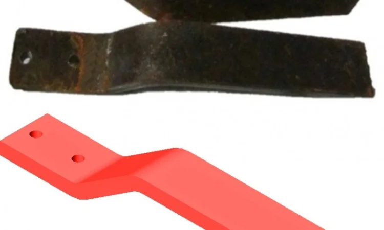 Стійка бритви КРН ( Ліва або Права ), - Н043.09.405 - фото № 1