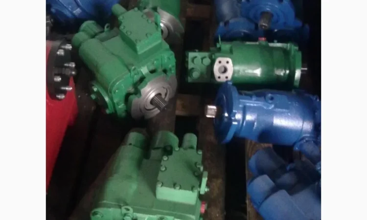 Гидростатика ГСТ 112-1 (Насос НП 112-1 и Мотор МП 112-1) Правое вращение вала - фото № 3