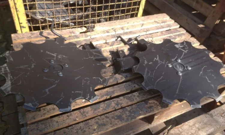 Диски відрізні до транспортерної копалки WIRAX та українського аналога - фото № 2