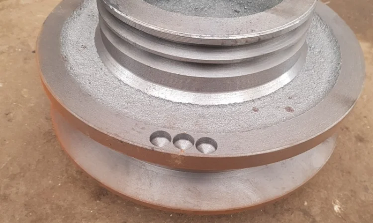 Шкив двигателя Нива Ск-5 комбайна 54-10253 привода ходовой - фото № 1