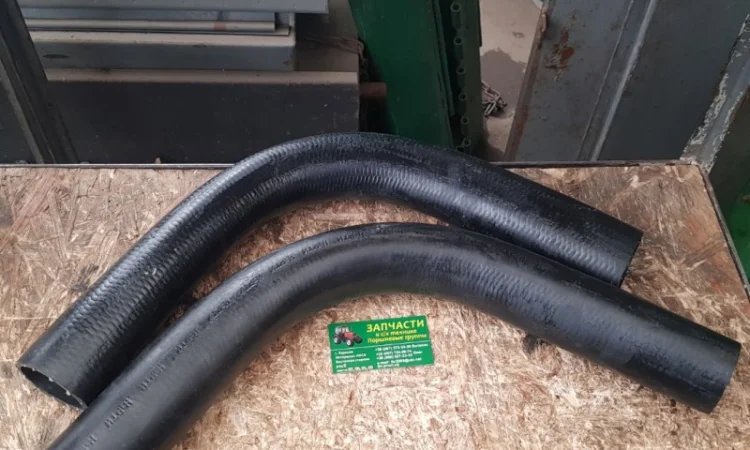 Патрубок радиатора комбайн ДОН-1500Б (ЯМЗ-238 АК) 2шт - фото № 1