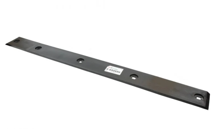 Пластиковая направляющая планка цепи транспортера комбайна Claas - 670мм - фото № 1