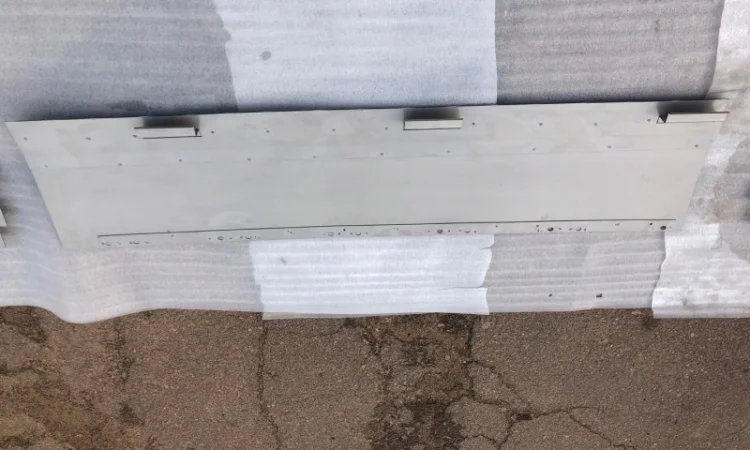 Продам панель жатки John Deere правая, АН 214218, нержавеющая сталь - фото № 9