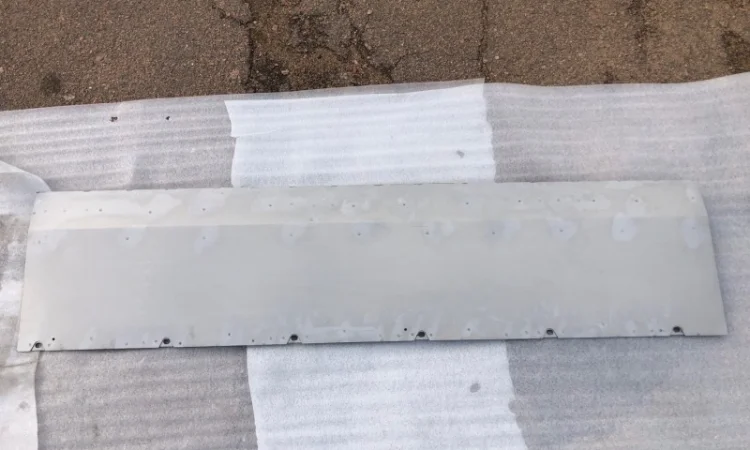 Продам панель жатки John Deere левая AH 214217, нержавеющая сталь - фото № 4