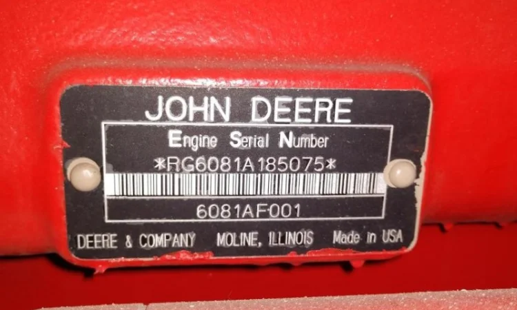 Продам двигун Джон Дір John Deere 6081 для комбайна (150 м/г) - фото № 2