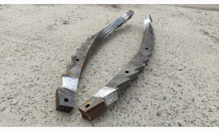 Гребінки ротора зубчасті CLAAS LEXION (736689; 736688) - фото № 1