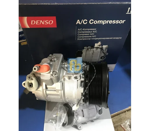Компрессор кондиционера DENSO 7SBU16C 130mm 9PK 12V - фото № 1