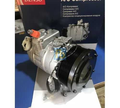 Компрессор кондиционера DENSO 7SBU16C 130mm 9PK 12V - фото № 2
