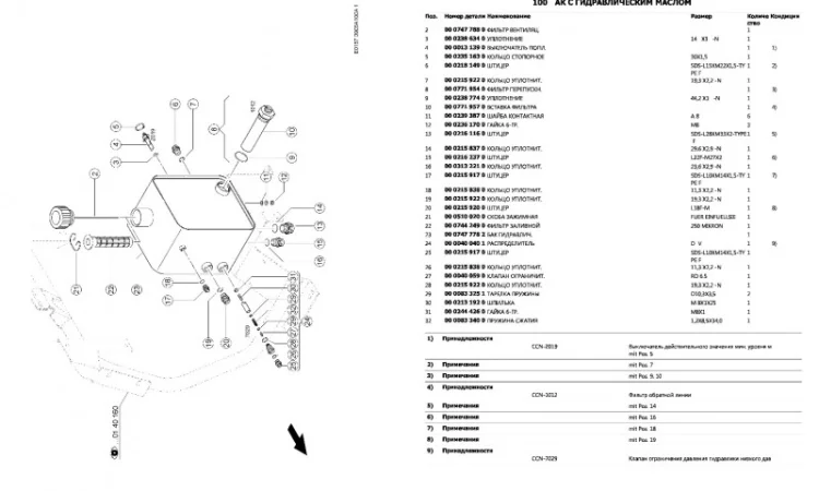 Каталог запчастей КЛААС Тукано 470 - CLAAS Tucano 470 в виде книги на русском языке - фото № 2