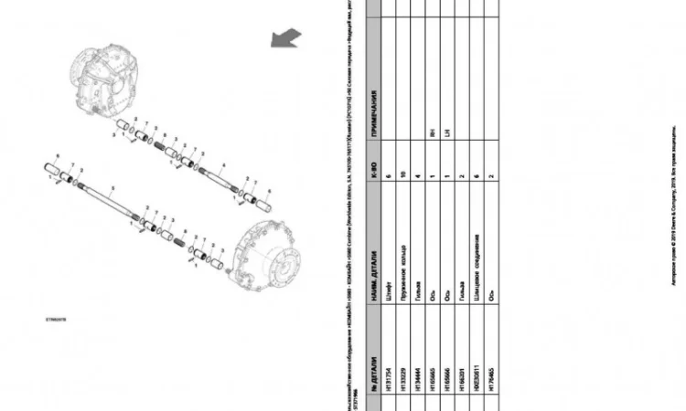 Каталог запчастей Джон Дир S660 STS - John Deere S660 STS книга на русском языке - фото № 2