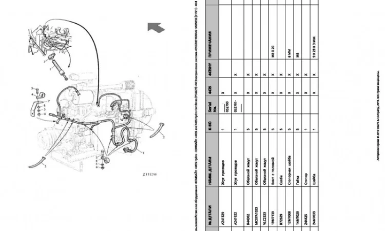 Каталог запчастей Джон Дир 4435 HYDRO - John Deere 4435 HYDRO книга на русском языке - фото № 2