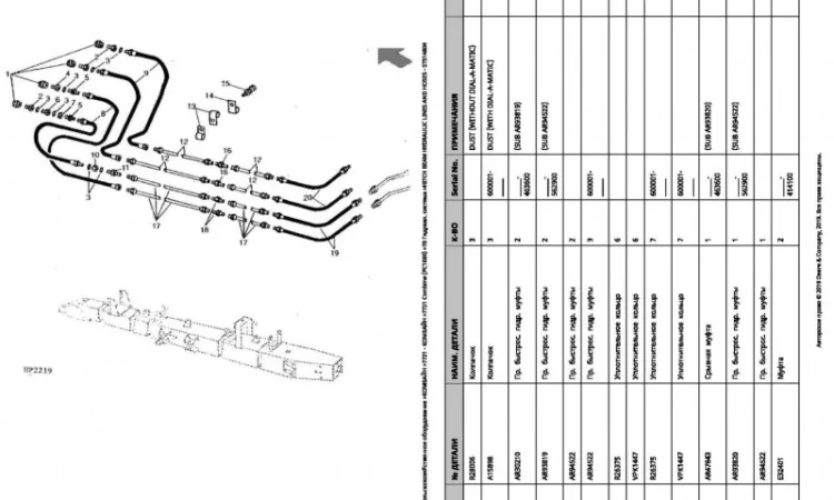 Каталог запчастей Джон Дир 7721 - John Deere 7721 книга на русском языке - фото № 2