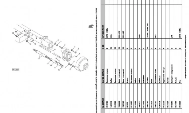 Каталог запчастей Джон Дир 9470STS - John Deere 9470STS на русском языке в книжном виде - фото № 2
