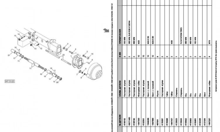 Каталог запчастей Джон Дир 9660 - John Deere 9660 на русском языке - фото № 2
