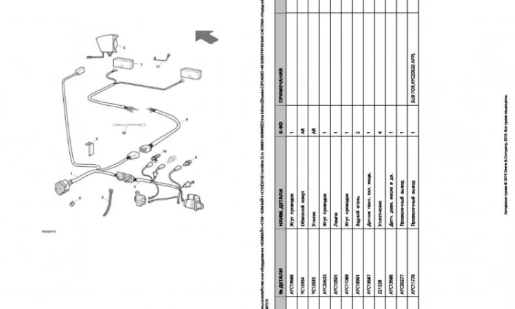 Каталог запчастей Джон Дир C100 - John Deere C100 книга на русском языке - фото № 2