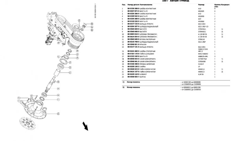 Каталог запчастей КЛААС Тукано 440 - CLAAS Tucano 440 на русском языке в виде книги - фото № 2