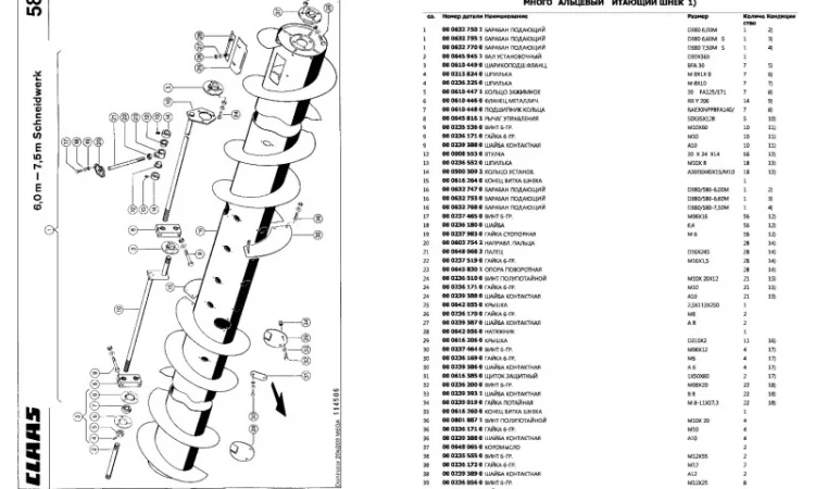 Каталог запчастей КЛААС Медион 310-CLAAS Medion 310 в печатном виде на русском языке - фото № 2