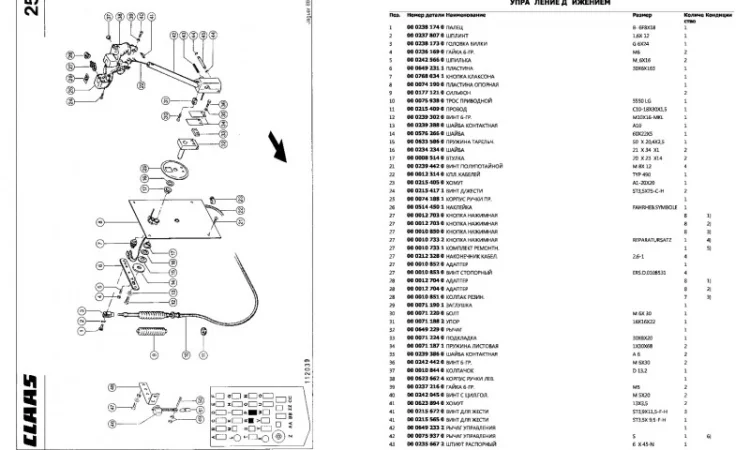 Каталог запчастей КЛААС Ягуар 860 - CLAAS Jaguar 860 в виде книги на русском языке - фото № 2