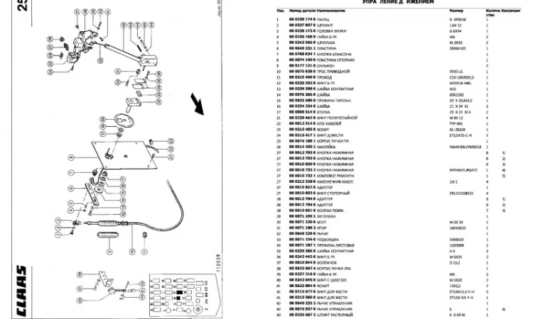 Каталог запчастей КЛААС Ягуар 690 - CLAAS Jaguar 690 в виде книги на русском языке - фото № 2