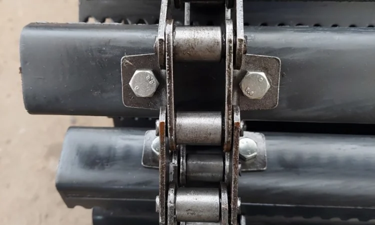 Транспортер наклонной камеры комбайна нива - фото № 1