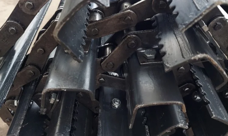 Транспортер наклонной камеры комбайна нива - фото № 3