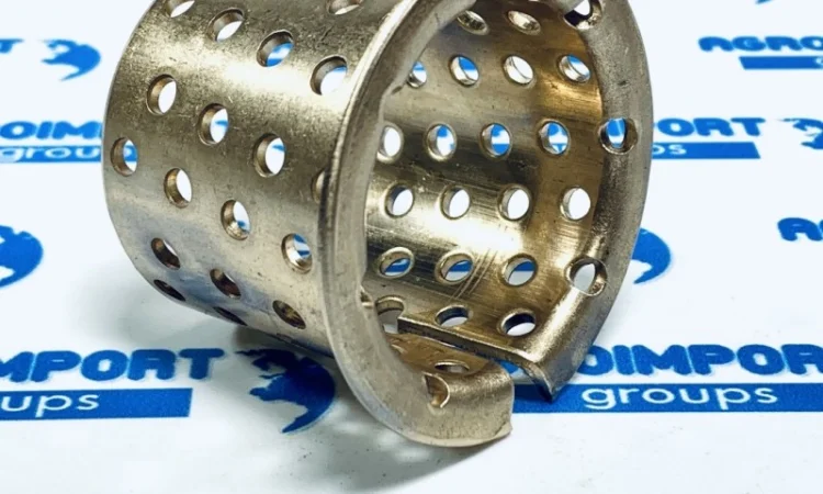 000637771 Втулка бронзова D44x40x40mm (з ободком 55mm) - фото № 2