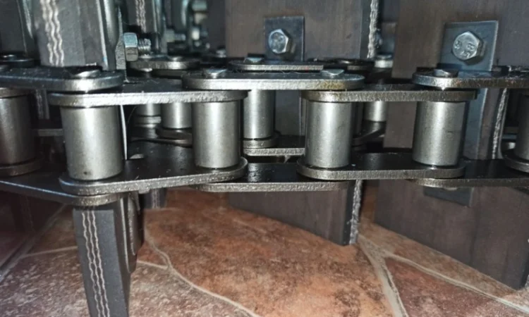 Скребковый транспортер элеватора колосового, зернового НИВА (Усиленная цепь на болтах) - фото № 4