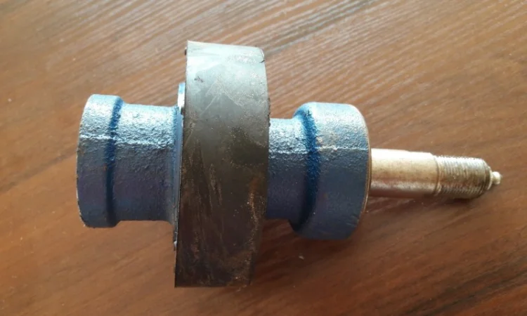 Ролик в сборе двухрядной картофелекопалки - фото № 1