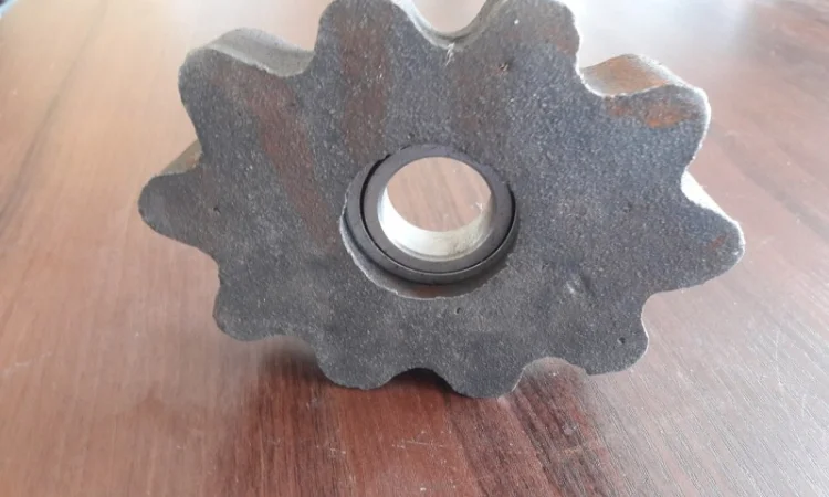 Звёздочка трясун в сборе с подшипником однорядной картофелекопалки - фото № 3