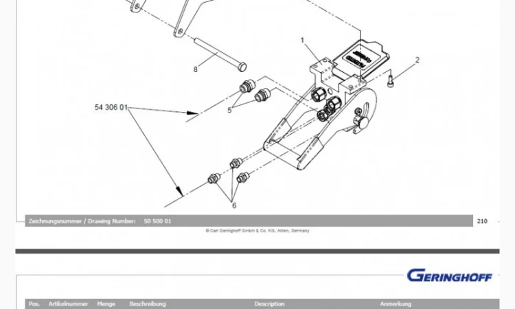 Мультисцепление Geringhoff 550166 (550446) - фото № 2