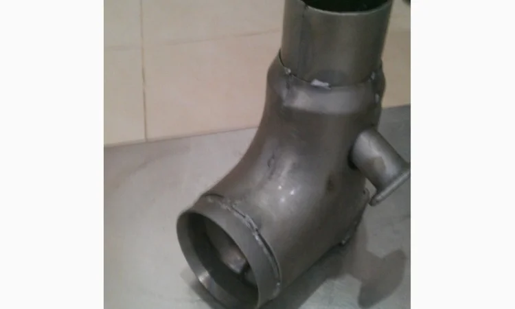 Труба Т-150 72.07002.00 выхлопная (сапог) - фото № 2