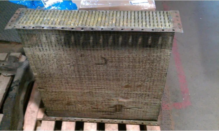 Сердцевина радиатора комбайн НИВА - фото № 2