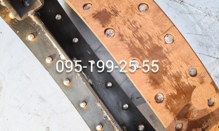 Колодка гальмівна 2ПТС-4; колодка гальмівна КТУ-10А - фото № 1