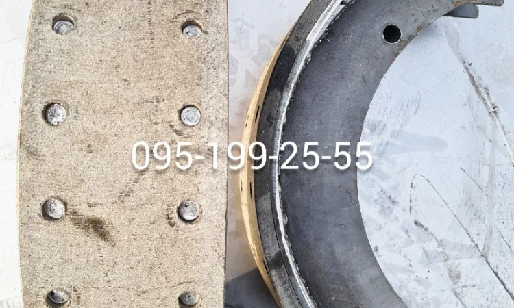 Гальмівна колодка 2ПТС-6; запчастини причепа 2ПТС-6 - фото № 3