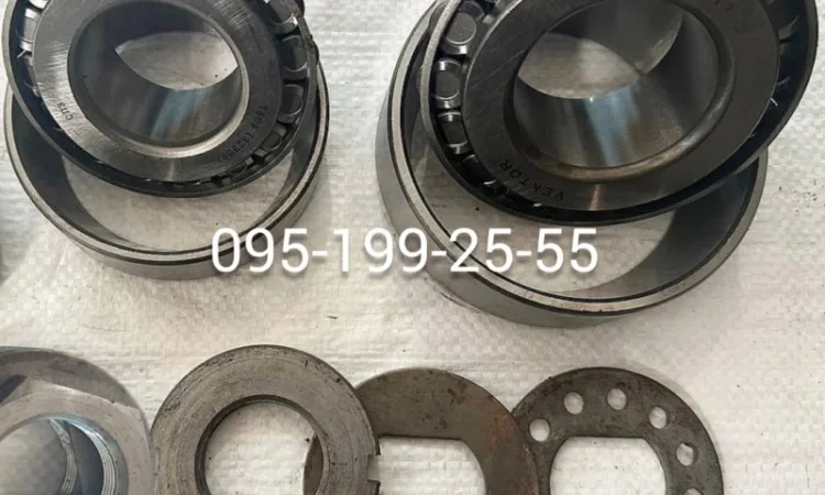 Підшипник маточини (7609/7611) 2ПТС-4, КТУ-10; комплект кріплення маточини 2ПТС-4, КТУ-10 - фото № 1