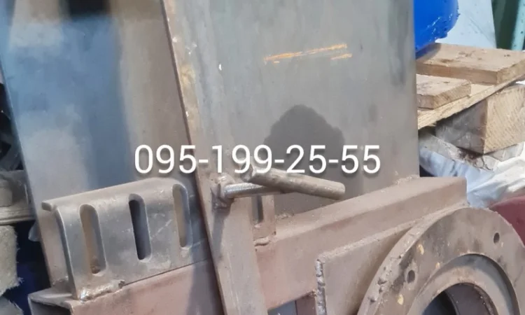 Шиберна заслінка заднього борту 2ПТС-4, 2ПТС-6; шиберна заслінка заднього борту ГАЗ, ЗІЛ - фото № 3