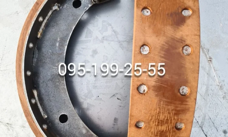 Колодка гальмівна 2ПТС-4, запчастини 2ПТС-4 - фото № 1