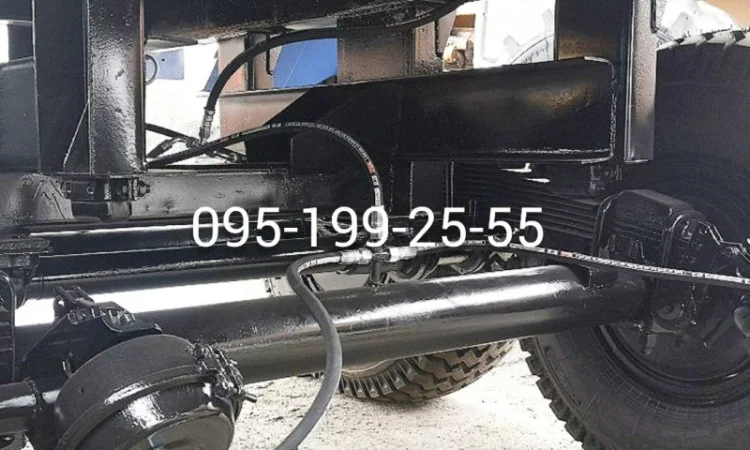 Вісь (балка) 3ПТС-12; вісь (балансиру) 3ПТС-12; ресора (передня) 3ПТС-12 - фото № 1