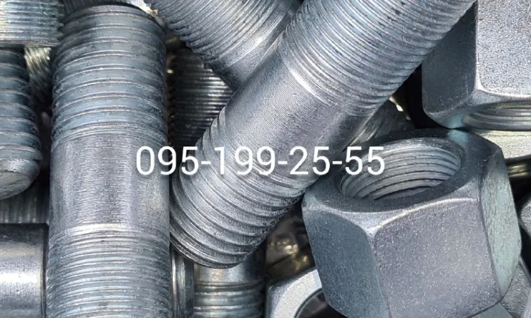 Шпилька (М20х1.5х2.5) до ПТС/ПРТ/МЖТ; гайка (М20х1.5) ПТС/ПРТ/МЖТ; маточина ПТС/ПРТ/МЖТ - фото № 1