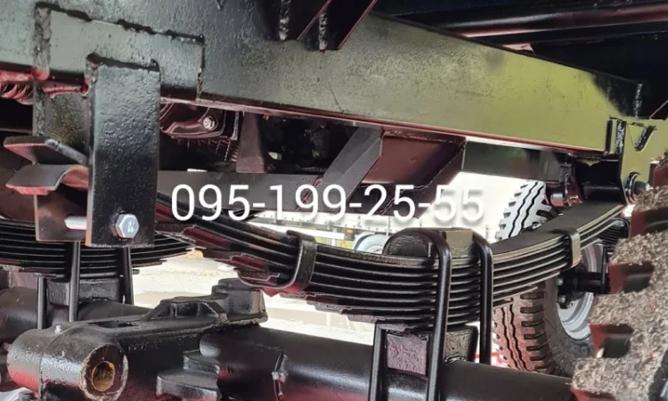 Передня вісь КТУ-10А, 2ПТС-4; ресора КТУ-10А, 2ПТС-4; палець ресори КТУ-10А, 2ПТС-4 - фото № 1