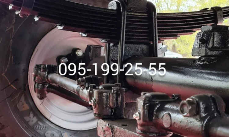 Передня вісь КТУ-10А, 2ПТС-4; ресора КТУ-10А, 2ПТС-4; палець ресори КТУ-10А, 2ПТС-4 - фото № 3