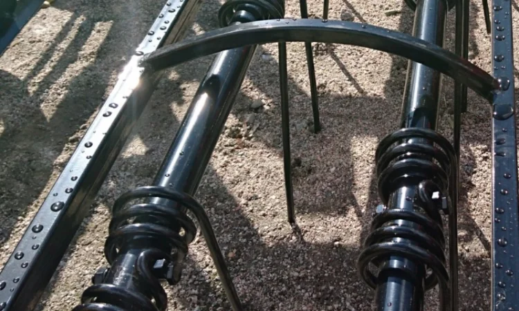 Пружина ЗБР, палец пружинный, калёный, купити пружину-граблину, купить пружину - фото № 2