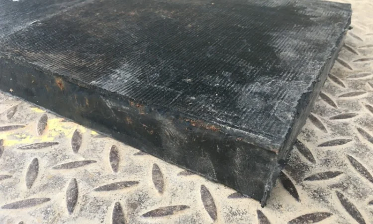 Плита резиновая для отвала 40х250х1000 усиленная - фото № 2
