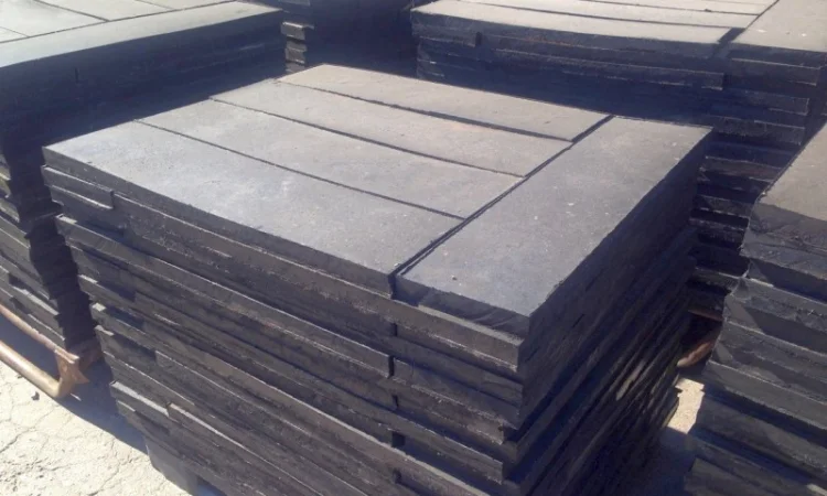 Плита резиновая для отвала 40х250х1000 усиленная - фото № 3