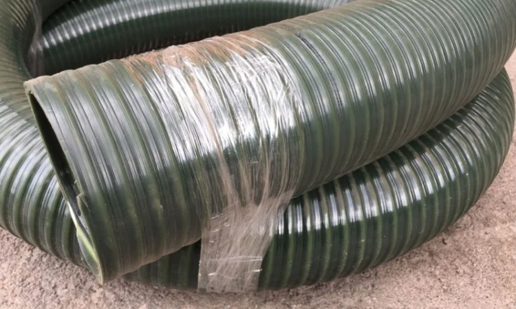 Рукав ПВХ, гофра, ассенизаторный, эластичный, морозостойкий - фото № 2