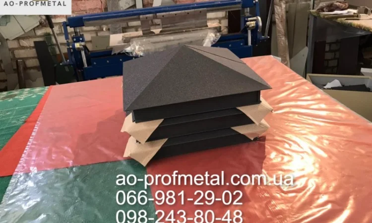 Колпак на забор, Колпак заборный, Накрывка на забор - фото № 2