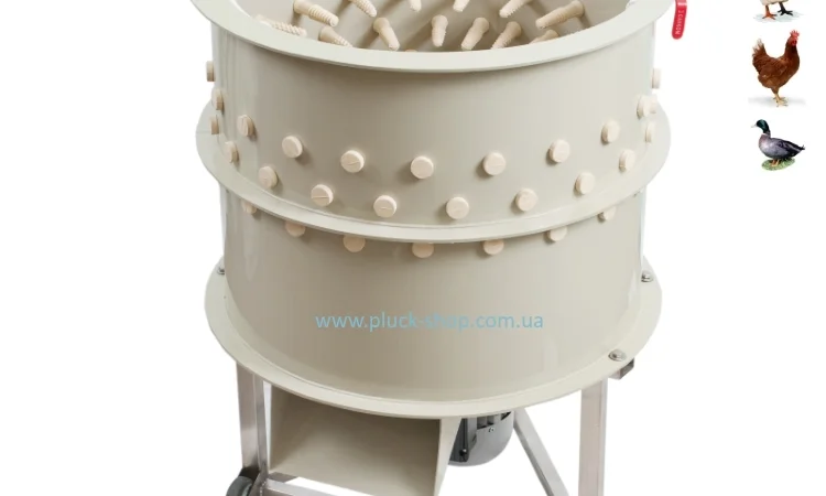 Бильные пальцы для ощипывания бройлеров и кур (Белые шариковые) - фото № 2