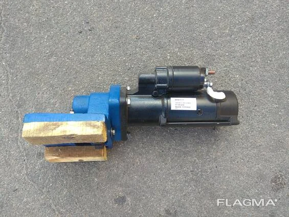 Переходник под стартер ПДМ-350 в сборе на ДТ-75 - фото № 1