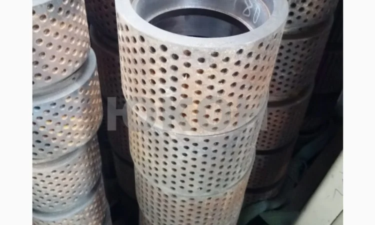 Обечайка 180/120 перфорированная для Б6-ДГВ - фото № 1