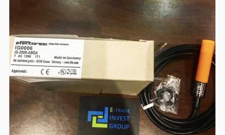 Индуктивный датчик ifm electronic IG0006 - фото № 1